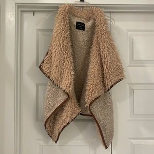 Love Tree Faux Fur Vest